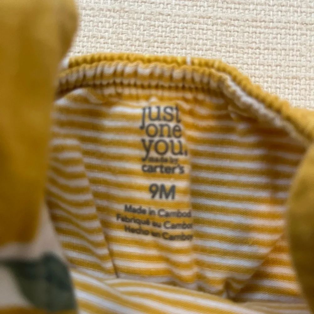 Carter’s lemon dress